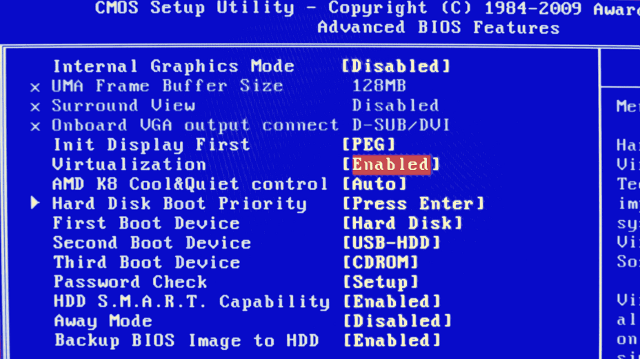 sas university edition not working bios disabled